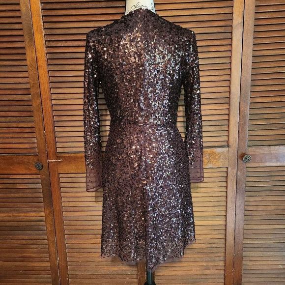New French Connection Emille Sequin Sheath Dress - Picture 3 of 10